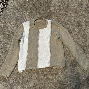 Knit sweater